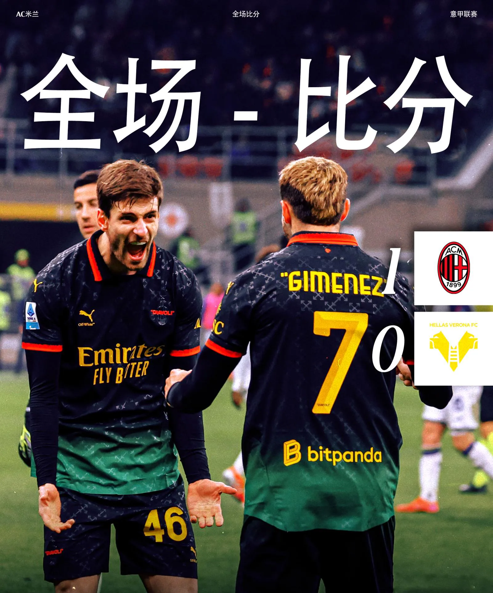 关于拉齐奥胜维罗纳，继续向前迈进的信息